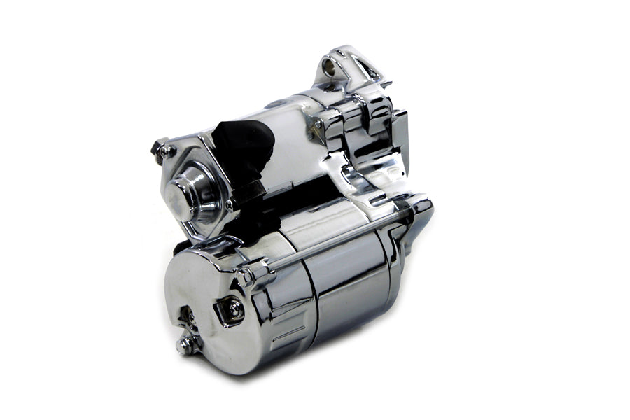 Volt Tech Starter Motor 1.4 kW Chrome for Harley Davidson FXST and FLST Models