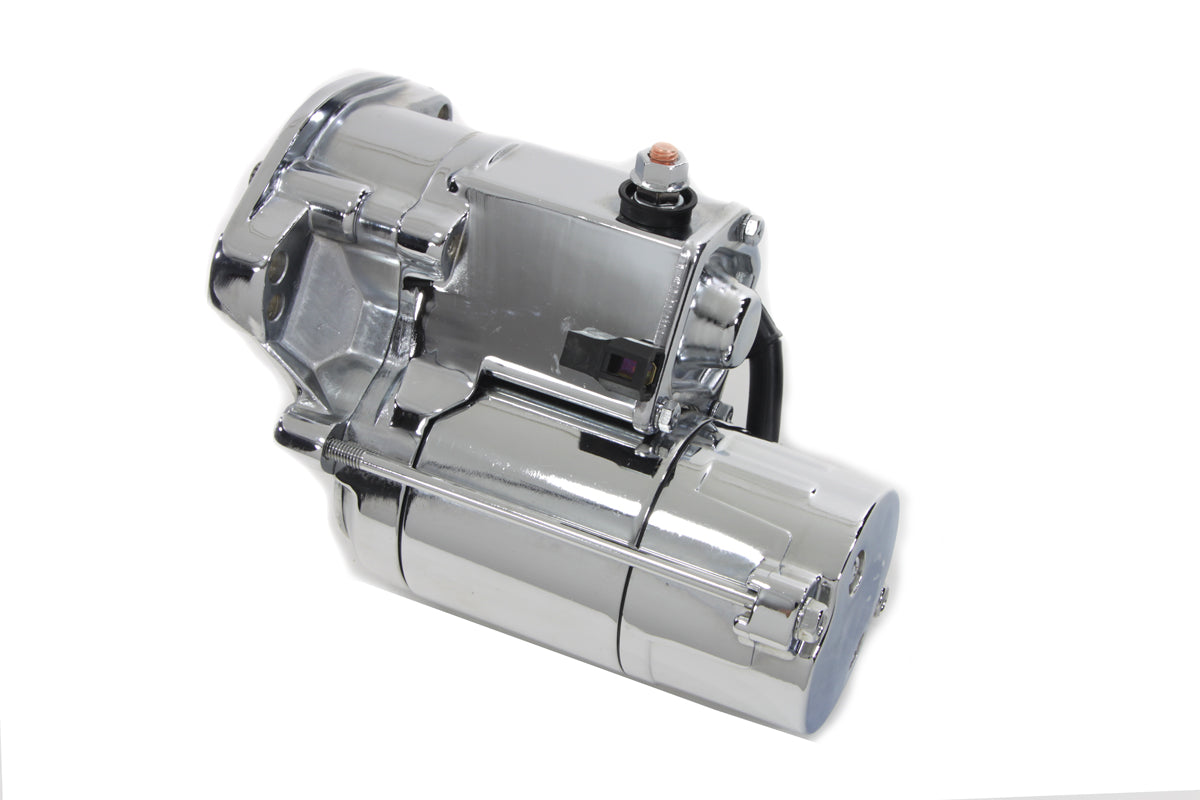 Volt Tech Starter Motor 1.8 kW Chrome for Harley Davidson FXST (1994-2003)