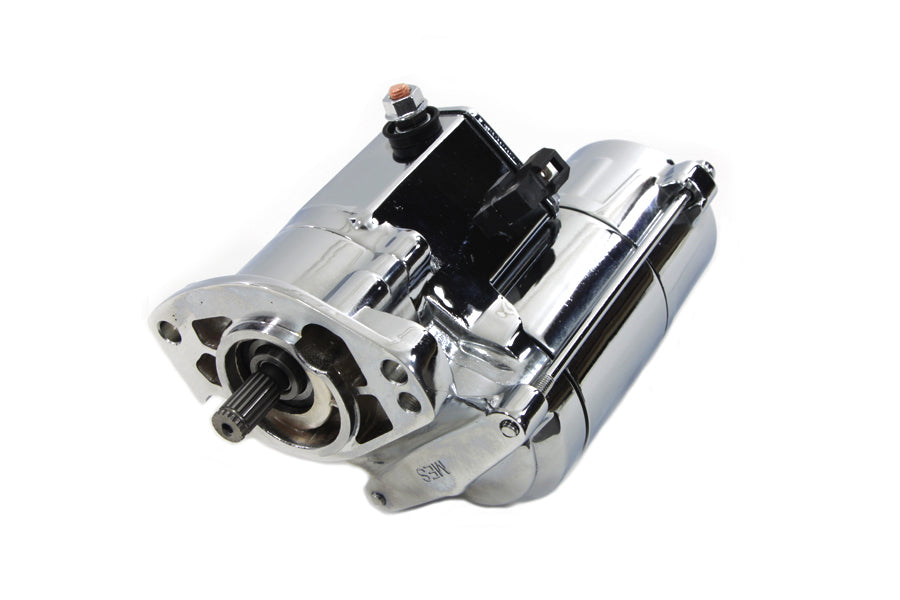 Volt Tech Starter Motor 1.8 kW Chrome for Harley Davidson FXST (1994-2003)