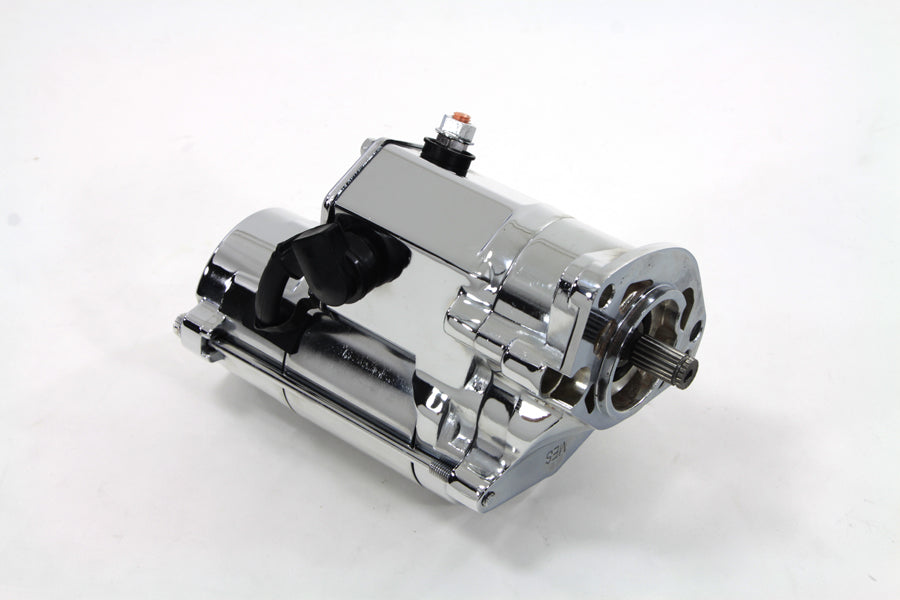 Volt Tech Starter Motor 1.8 kW Chrome for Harley Davidson FXST (1994-2003)