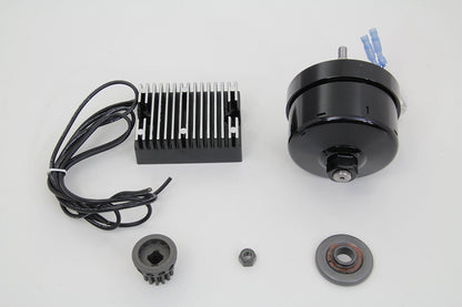 Volt Tech 32-1157 Complete Alternator Generator Conversion Kit for Harley Davidson U Models