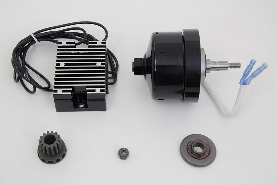 Volt Tech 32-1157 Complete Alternator Generator Conversion Kit for Harley Davidson U Models