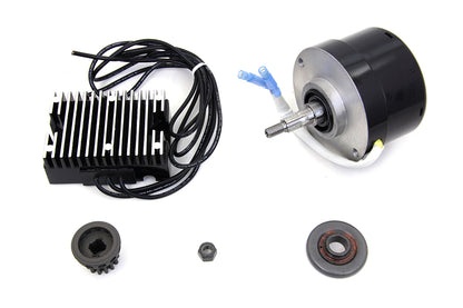 Volt Tech 32-1157 Complete Alternator Generator Conversion Kit for Harley Davidson U Models