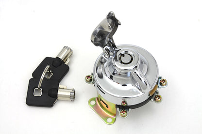 Volt Tech Fat Bob Ignition Key Switch for Harley Davidson FL (Part #72584D)