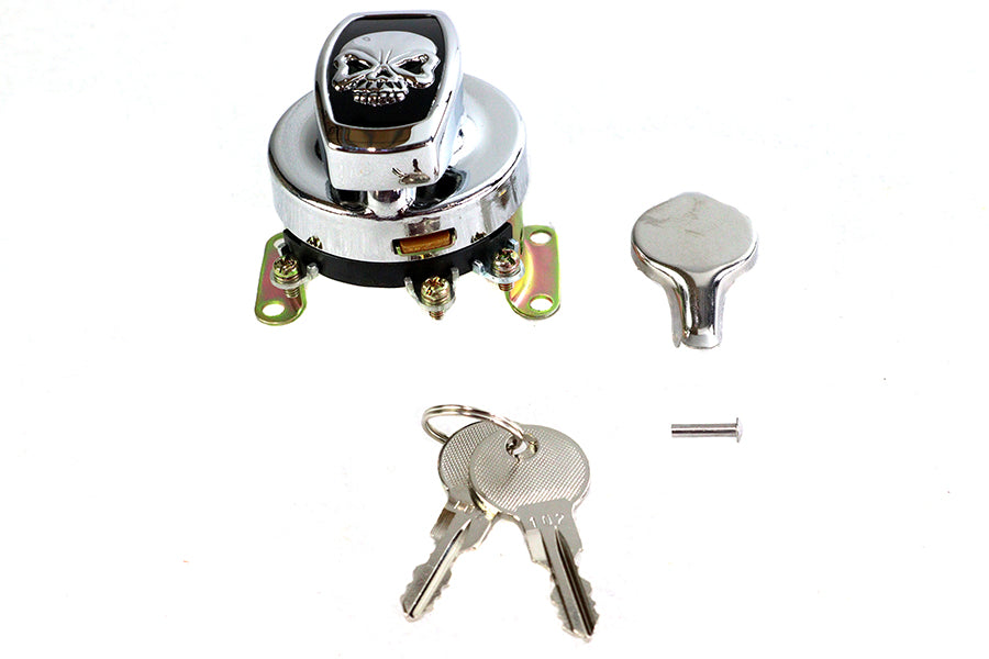 Volt Tech Fat Bob Ignition Switch with 5 Terminals for Harley Davidson FL (1968-1972)