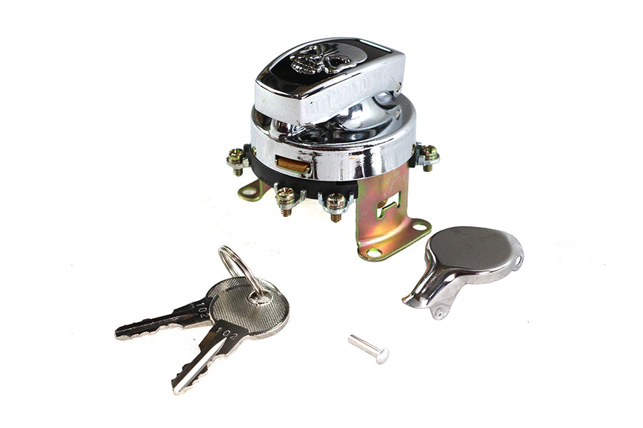 Volt Tech Fat Bob Ignition Switch with 5 Terminals for Harley Davidson FL (1968-1972)