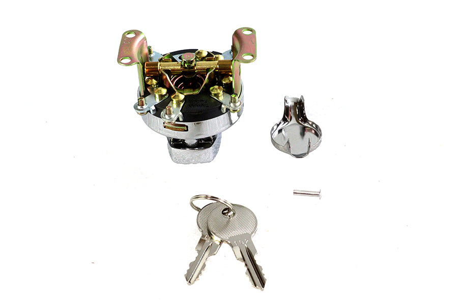 Volt Tech Fat Bob Ignition Switch with 5 Terminals for Harley Davidson FL (1968-1972)