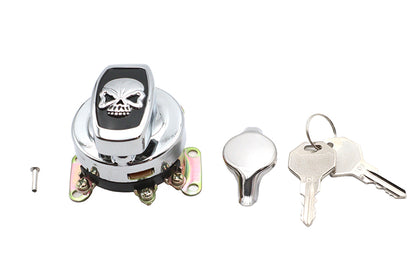 Volt Tech Fat Bob Ignition Switch with 6 Terminals for Harley Davidson FLH (Part #21-0202ASK)
