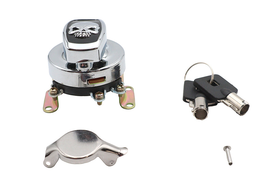 Volt Tech Fat Bob Ignition Switch with 5 Terminals for Harley Davidson FL Models