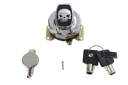 Volt Tech Fat Bob Ignition Key Switch for Harley Davidson FL (Part No. 21-0202PASK)