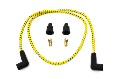 Volt Tech Universal Braided Wire Kit 7mm - 40 Inch Spark Plug and Coil Boot Wire Set