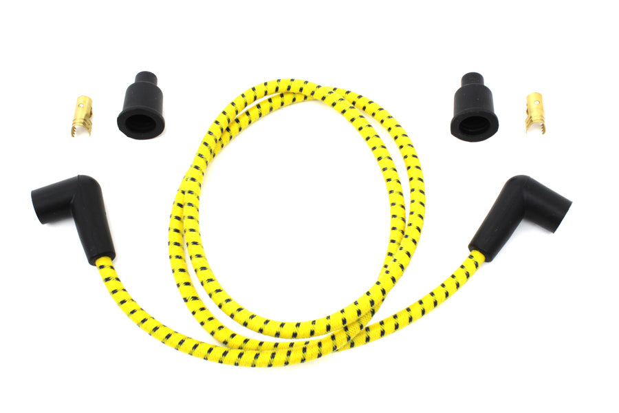 Volt Tech Universal Braided Wire Kit 7mm - 40 Inch Spark Plug and Coil Boot Wire Set