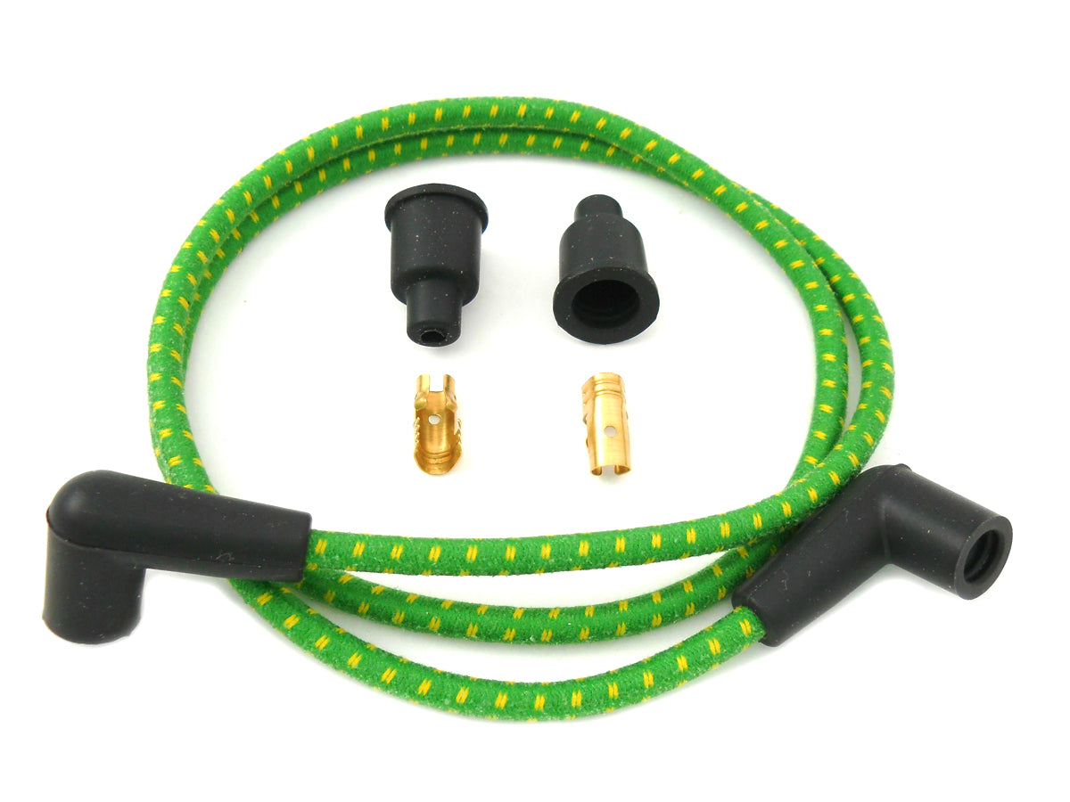 Volt Tech Universal Braided Wire Kit 7mm – 40 Inch Spark Plug and Coil Wire Set