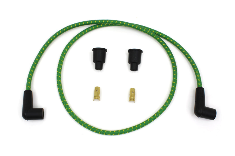 Volt Tech Universal Braided Wire Kit 7mm – 40 Inch Spark Plug and Coil Wire Set