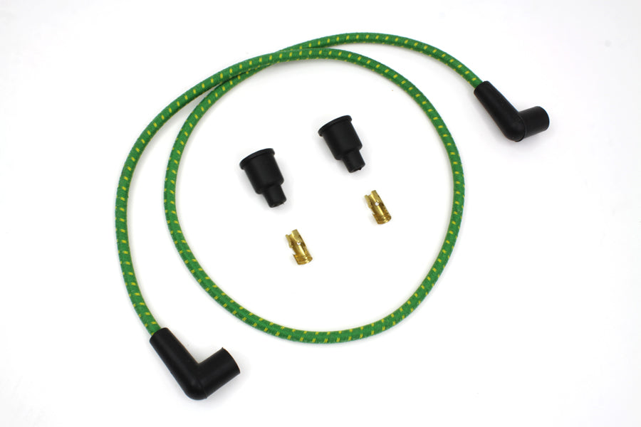 Volt Tech Universal Braided Wire Kit 7mm – 40 Inch Spark Plug and Coil Wire Set