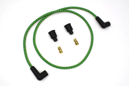 Volt Tech Universal Braided Wire Kit 7mm – 40 Inch Spark Plug and Coil Wire Set