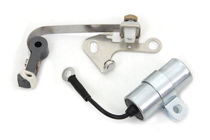 Volt Tech Magneto Ignition Points and Condenser Set for Harley Davidson XLCH (1957-1966)