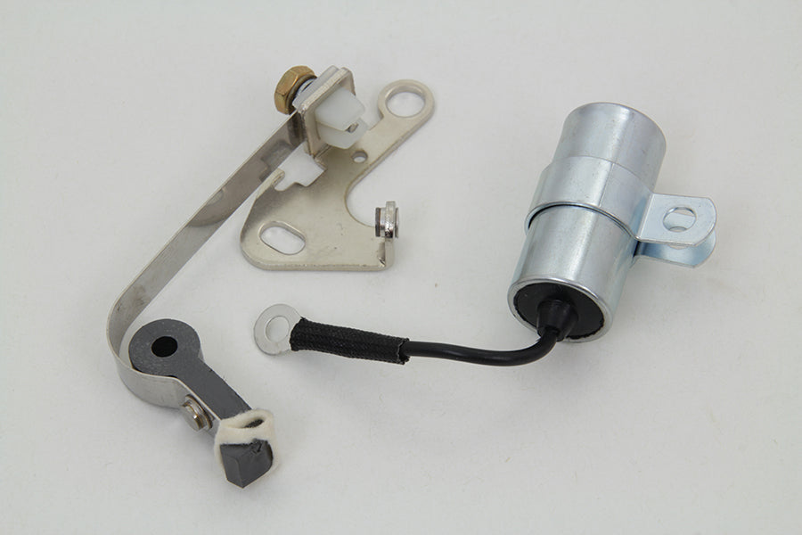 Volt Tech Magneto Ignition Points and Condenser Set for Harley Davidson XLCH (1957-1966)