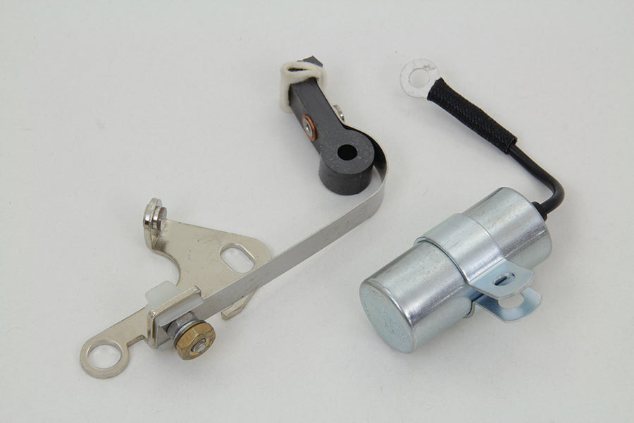 Volt Tech Magneto Ignition Points and Condenser Set for Harley Davidson XLCH (1957-1966)