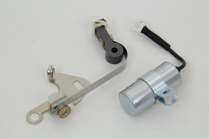 Volt Tech Magneto Ignition Points and Condenser Set for Harley Davidson XLCH (1957-1966)