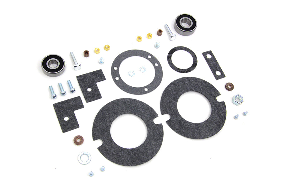 Volt Tech Generator 3-Brush Terminal Gasket and Hardware Kit for Harley Davidson EL & FL Models