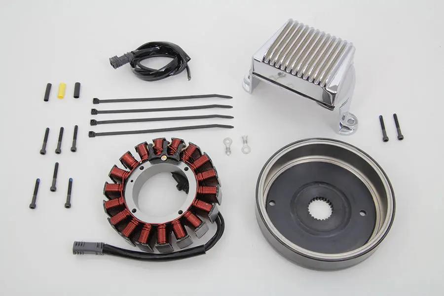 Volt Tech Alternator Charging System Kit 50 Amp for Harley Davidson FLT (2011-2013) by Volt Tech