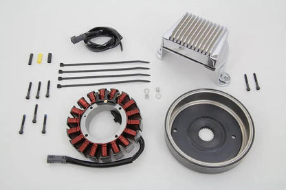 Volt Tech Alternator Charging System Kit 50 Amp for Harley Davidson FLT (2011-2013) by Volt Tech