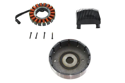 Volt Tech Alternator Charging System Kit 50 Amp for Harley Davidson FXD (Part CE-85T) by Volt Tech
