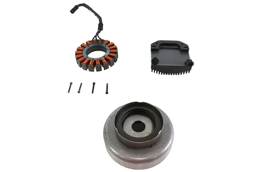 Volt Tech Alternator Charging System Kit 50 Amp for Harley Davidson FXD (Part CE-85T) by Volt Tech