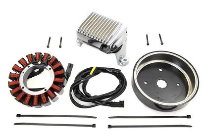 Volt Tech Alternator Charging System Kit 50 Amp for Harley Davidson FLT and FLHT (Part 32-1281) by Volt Tech