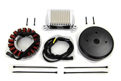 Volt Tech Alternator Charging System Kit 50 Amp for Harley Davidson FLT and FLHT (Part 32-1281) by Volt Tech