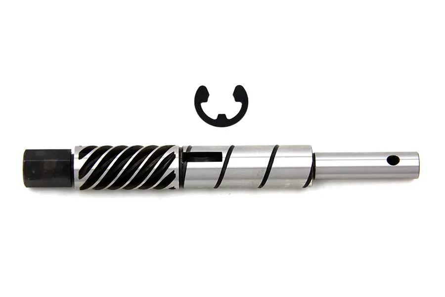 Volt Tech Magneto Shaft with Hex Drive and Snap Ring Groove for Harley Davidson G (1936-1945) by Volt Tech