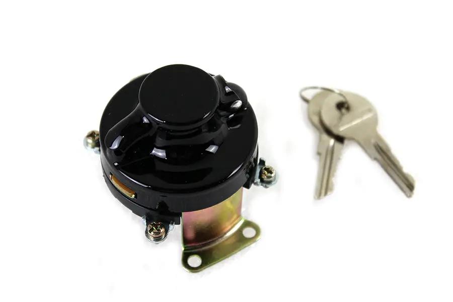 Volt Tech Black Ignition Switch with 5 Terminals for Harley Davidson EL 1936-1945 by Volt Tech