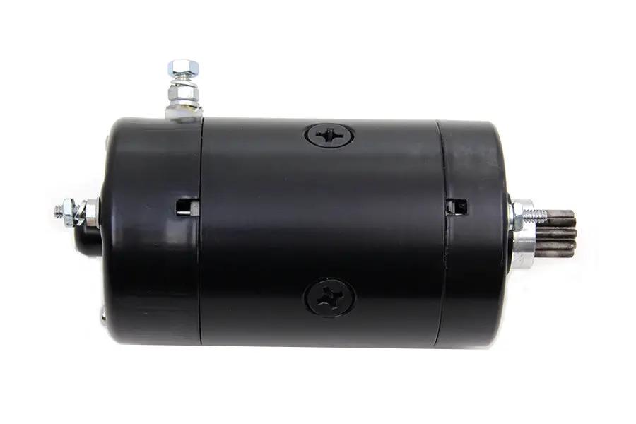 Volt Tech PH125-HD10-B Hitachi Type Black Starter Motor for Harley Davidson by Volt Tech