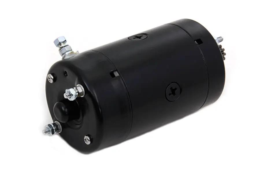 Volt Tech PH125-HD10-B Hitachi Type Black Starter Motor for Harley Davidson by Volt Tech