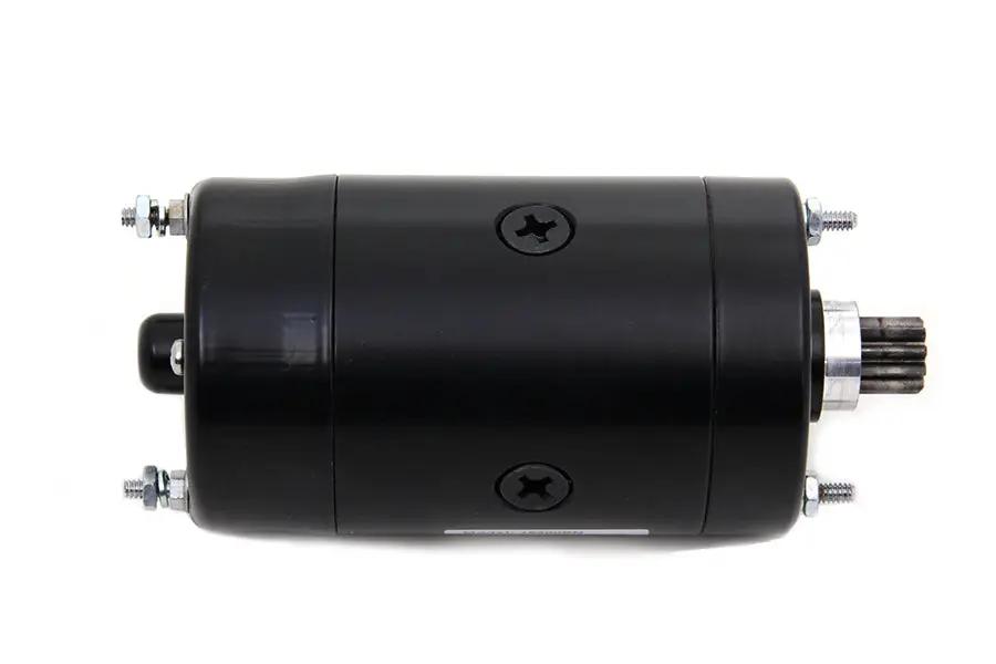Volt Tech PH125-HD10-B Hitachi Type Black Starter Motor for Harley Davidson by Volt Tech