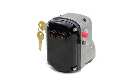 Motorshop Complete Burkhardt Magneto Head with Key Lock for Harley Davidson XL (1957-1966) by Motorshop