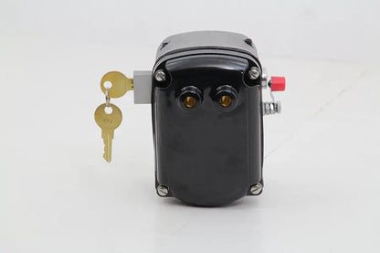 Motorshop Complete Burkhardt Magneto Head with Key Lock for Harley Davidson XL (1957-1966) by Motorshop