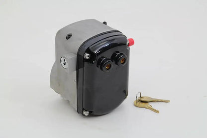 Motorshop Complete Burkhardt Magneto Head with Key Lock for Harley Davidson XL (1957-1966) by Motorshop