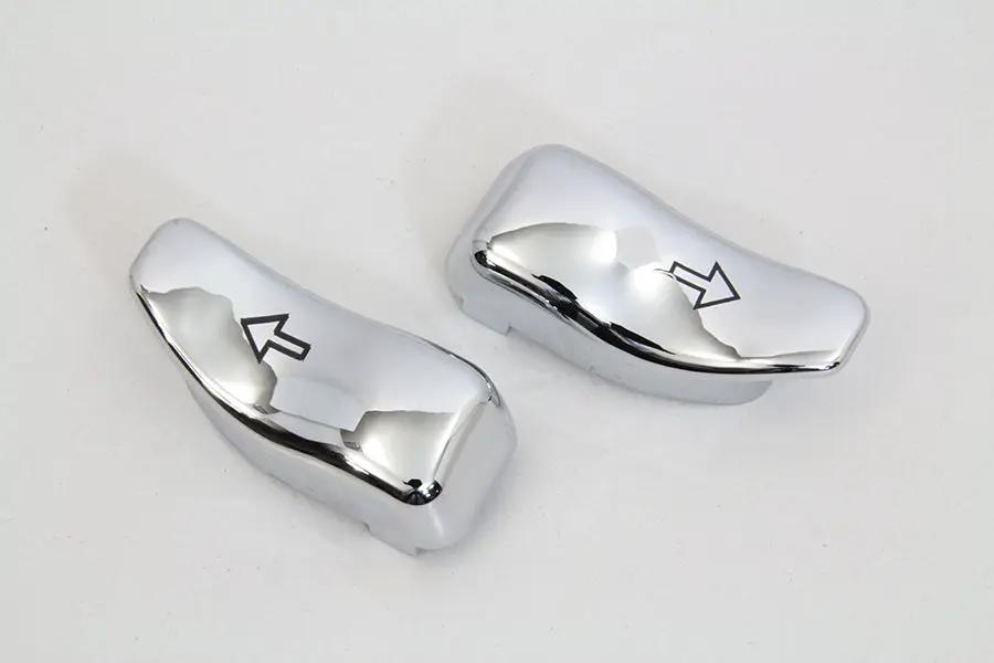 Volt Tech Chrome Turn Signal Extension Cap Set for Harley Davidson FLHR and FLRT Models by Volt Tech
