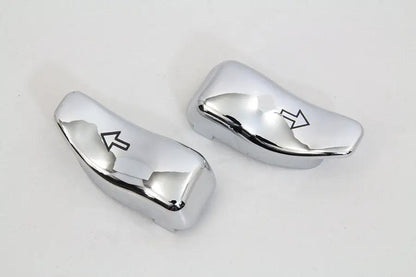 Volt Tech Chrome Turn Signal Extension Cap Set for Harley Davidson FLHR and FLRT Models by Volt Tech