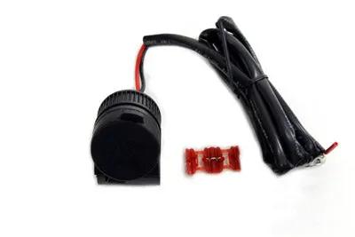 V-Twin USB Power Supply Port for Motorcycles - Waterproof Handlebar Mount with USB Charging Capability by V-Twin