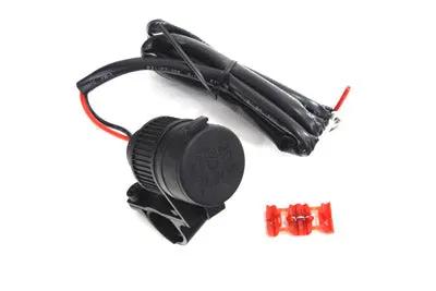 V-Twin USB Power Supply Port for Motorcycles - Waterproof Handlebar Mount with USB Charging Capability by V-Twin