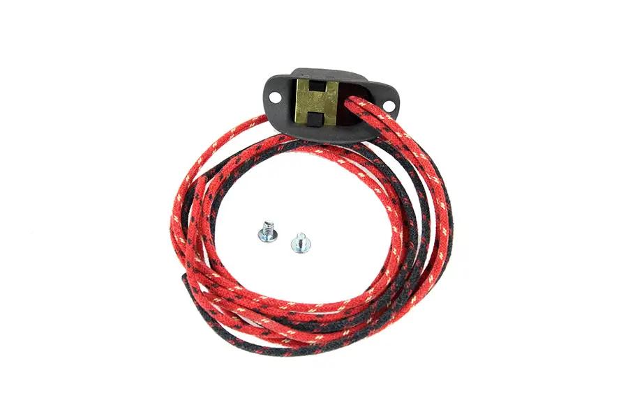 Volt Tech Replica Dimmer Switch Parkerized with Cloth Wires for Harley Davidson J and WL Models by Volt Tech