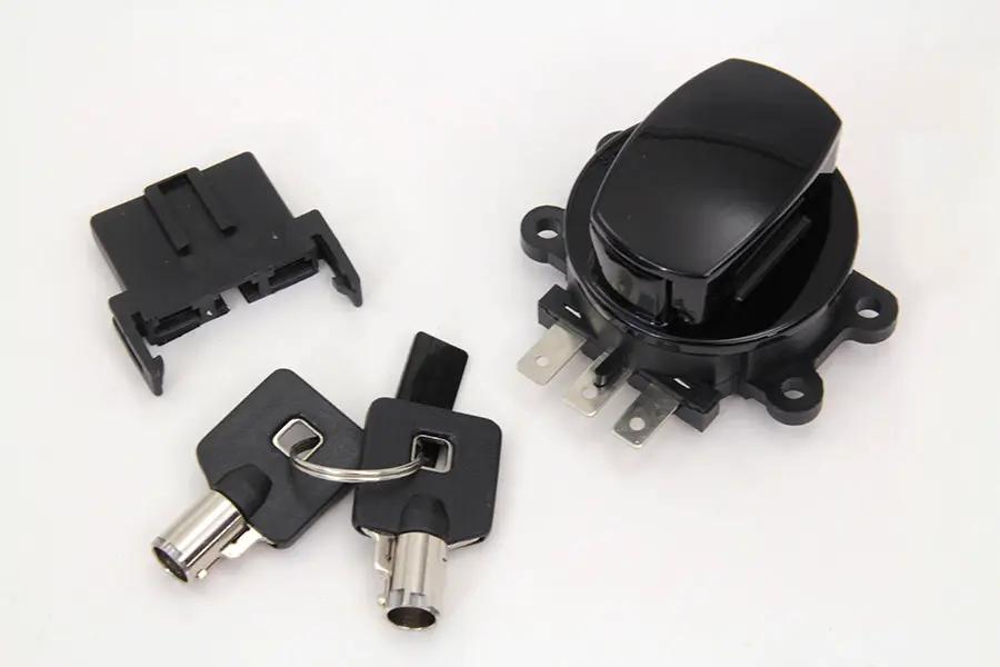 Volt Tech 21-0209GB Fat Bob Ignition Key Switch for Harley Davidson FXDWG by Volt Tech