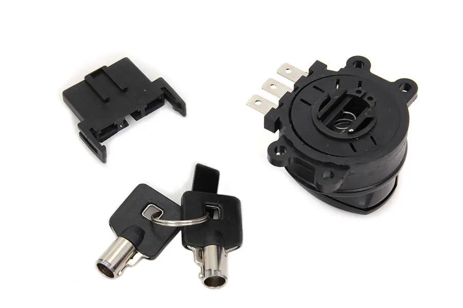 Volt Tech 21-0209GB Fat Bob Ignition Key Switch for Harley Davidson FXDWG by Volt Tech