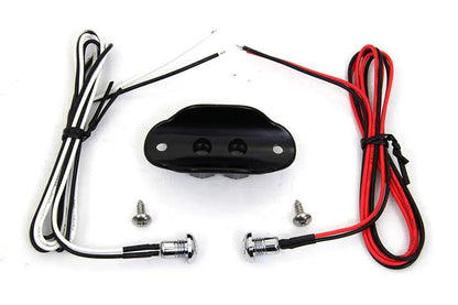 Volt Tech Old School Dual Switch Kit Black - Part 63628B by Volt Tech