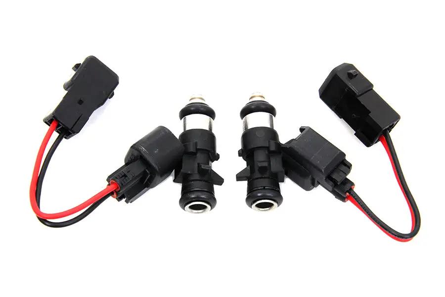 Daytona Twin Tech Replacement Fuel Injector Set for Harley Davidson FLT & FXST (Part #21054) by Daytona Twin Tech