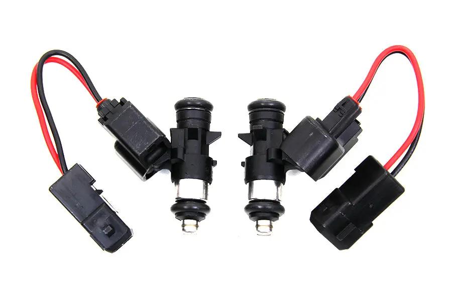Daytona Twin Tech Replacement Fuel Injector Set for Harley Davidson FLT and FXST Models (Part #21062) by Daytona Twin Tech