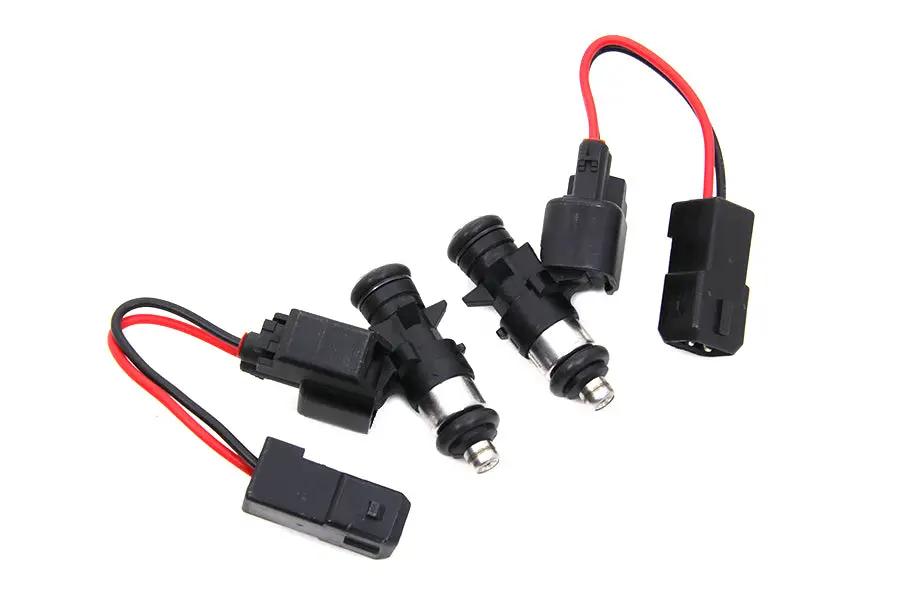Daytona Twin Tech Replacement Fuel Injector Set for Harley Davidson FLT and FXST Models (Part #21062) by Daytona Twin Tech